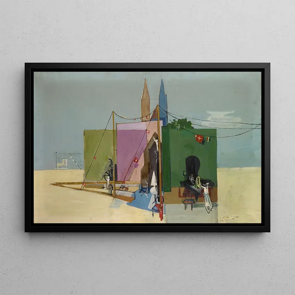 Walter Kurt Wiemken - Coherences Study for Wallpainting.webp