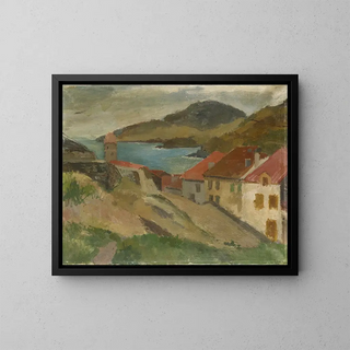 Walter Kurt Wiemken - View from Fort Miradou in Collioure.webp