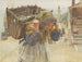La femme de pêcheur - Walter Langley — näkymä teoksesta