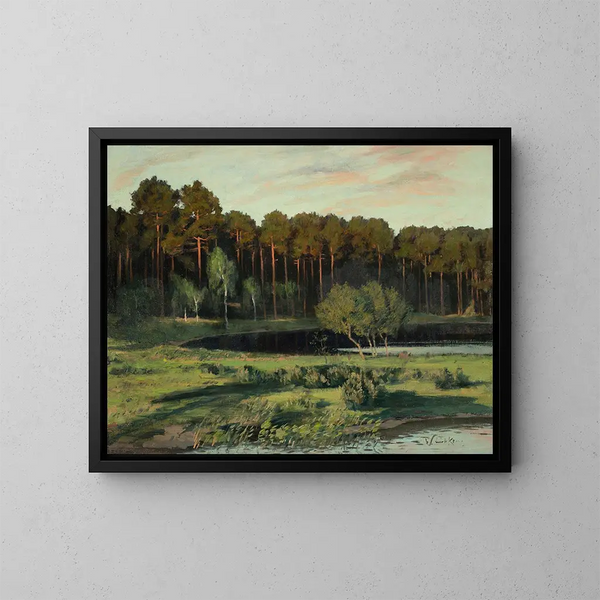 Grunewald - Walter Leistikow — kehystetty taideteos seinällä