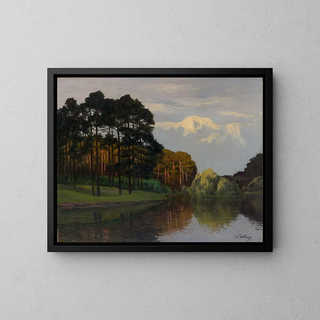 Walter Leistikow - Hubertussee im Grunewald.webp