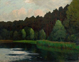 Müritz-järvestä - Walter Leistikow — näkymä teoksesta