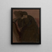 Carolina dell'Acqua - Walter Richard Sickert — kehystetty taideteos seinällä