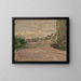 Crescent Lansdown à Bath - Walter Richard Sickert — kehystetty taideteos seinällä