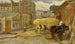 La Charrette de foin - Walter Shirlaw — näkymä teoksesta