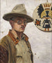 Autoportraatti - Walter Ufer — näkymä teoksesta