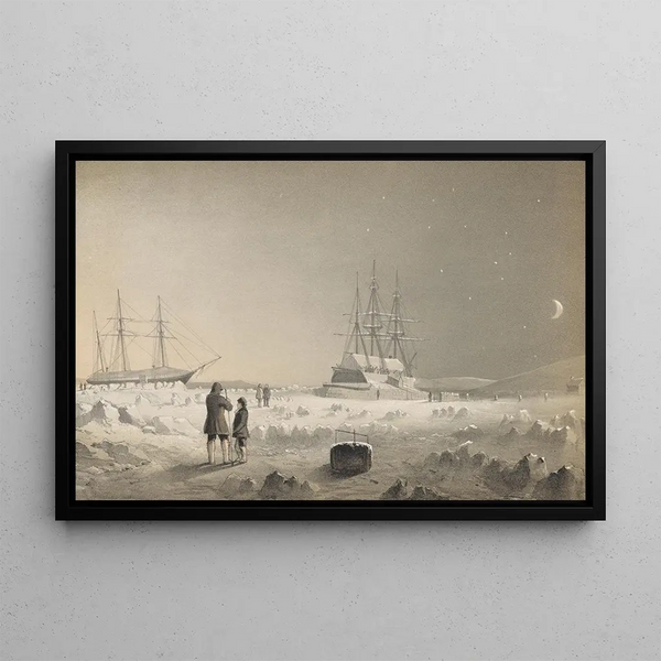 Walter William May - HMS Assistance and Pioneer in Winter QuartersReturning Daylight.webp