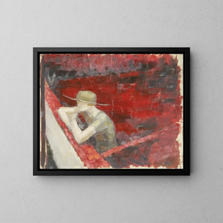 Walther Gamerith - Dame an Mauer.webp