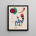 ja 7 runoa - Wassily Kandinsky — kehystetty taideteos seinällä