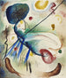 Akvarellimaalauksen viivalla - Wassily Kandinsky — näkymä teoksesta
