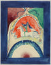 Lehden kansikuvan Le Cavalier Bleu - Wassily Kandinsky — näkymä teoksesta
