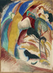 Luonnos kuvalle, jossa on valkoinen muoto - Wassily Kandinsky — näkymä teoksesta
