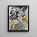 Wassily Kandinsky — kehystetty taideteos seinällä