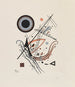 lithografia sininen - Wassily Kandinsky — näkymä teoksesta