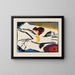Lyrismi - Wassily Kandinsky — kehystetty taideteos seinällä