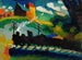 Rautatie Murnau'n lähellä - Wassily Kandinsky — näkymä teoksesta