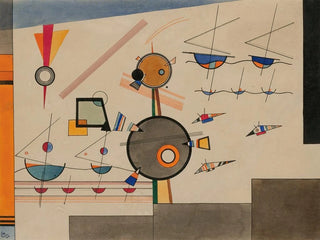 Flottement - Wassily Kandinsky — näkymä teoksesta