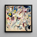 Esquisse 160A - Wassily Kandinsky — kehystetty taideteos seinällä