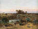 Oasis dans le désert - Werner Wilhelm Gustav Schuch — näkymä teoksesta