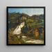 Wildbad Gastein, Wildbad Gasteinin putoukset - Ferdinand Georg Waldmüller — kehystetty taideteos seinällä