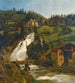 Wildbad Gastein, Wildbad Gasteinin putoukset - Ferdinand Georg Waldmüller — näkymä teoksesta