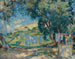 Kevyt tuulenhenkäys Provencessa - Wilfrid Gabriel de Glehn — näkymä teoksesta