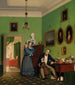 La famille Waagepetersen - Wilhelm Bendz — näkymä teoksesta