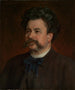 Albert Obermüller - Wilhelm Füssli -maalaus -muotokuva — näkymä teoksesta