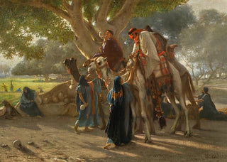 Wilhelm Gentz - Halt By The Well.webp