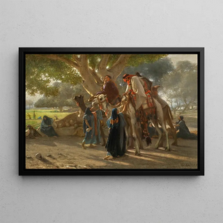 Wilhelm Gentz - Halt By The Well.webp
