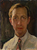 Itsekuva - Wilhelm Hempfing — näkymä teoksesta