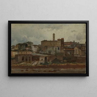 Wilhelm Ludwig Friedrich Riefstahl - Blick auf das Forum Romanum.webp
