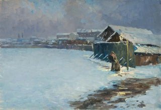 Wilhelm Ludwig Lehmann - Winternacht Mnchen.webp