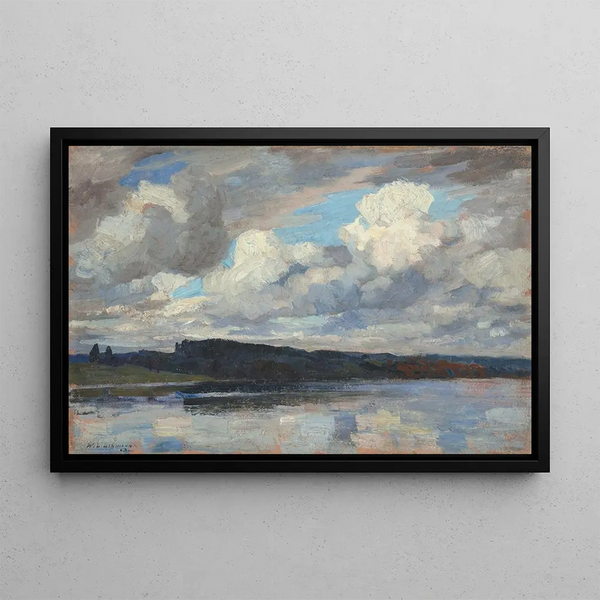 Wilhelm Ludwig Lehmann - Wolkenstimmung am Chiemsee.webp