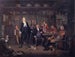 Erasmus Montanus, acte III, scène 3 - Wilhelm Marstrand — näkymä teoksesta