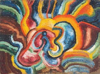 Composition astrale XVI - Wilhelm Morgner — näkymä teoksesta