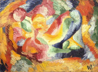 Composition astrale VI - Wilhelm Morgner — näkymä teoksesta