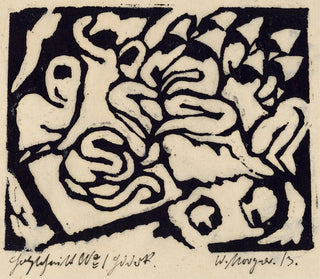 Flagellation - Wilhelm Morgner — näkymä teoksesta