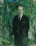 Autoportraasi - Wilhelm Thöny — näkymä teoksesta