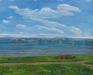 Näkymä Starnberg-järven rannalta - Wilhelm Trübner — näkymä teoksesta