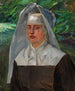 Sœur Ferdinande - Wilhelm Trübner — näkymä teoksesta