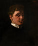 Itsekuva - Wilhelm Trübner — näkymä teoksesta