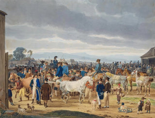 Wilhelm von Kobell - Horse market.webp