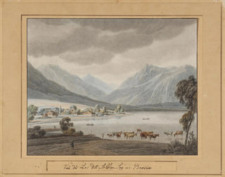 Schliersee - Wilhelm von Kobell — näkymä teoksesta