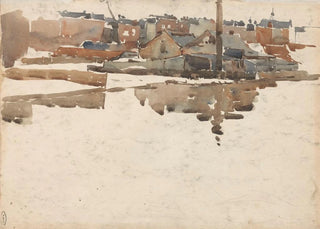 Wilhelmus Johannes Steenhoff - Stadsgezicht.webp