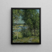 Koivuperhe - Willard Leroy Metcalf — kehystetty taideteos seinällä
