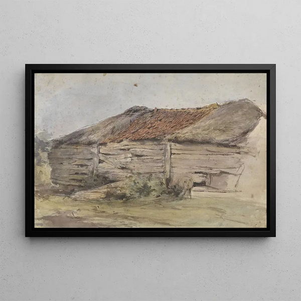 Willem Anthonie van Deventer - Oude schuur.webp