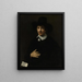 Muotokuva Miehen - Willem Drost — kehystetty taideteos seinällä