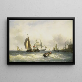 Willem Gruyter jr - Anchorage at Bremerhaven.webp