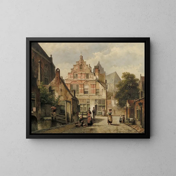 Amsterdam - Willem Koekkoek — kehystetty taideteos seinällä